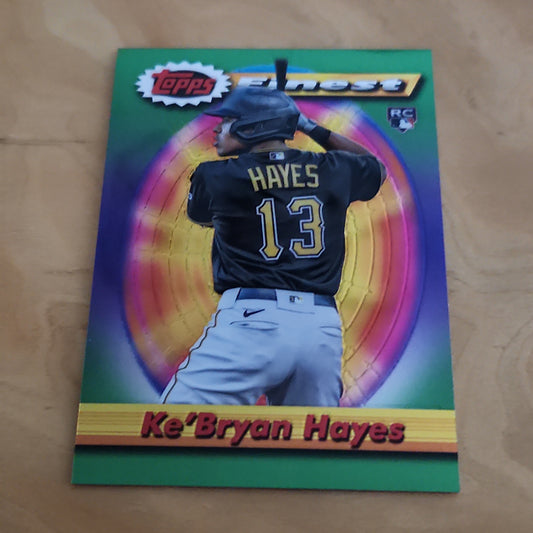 Topps Finest Green Ke'Bryan Hayes RC #144