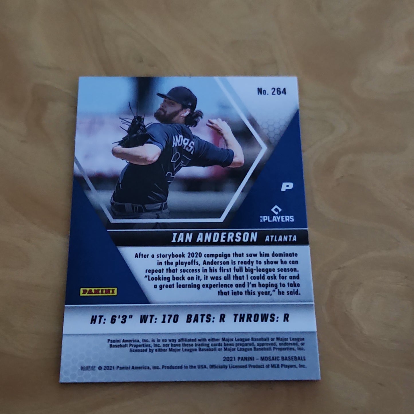 Panini Mosiac Ian Anderson #264