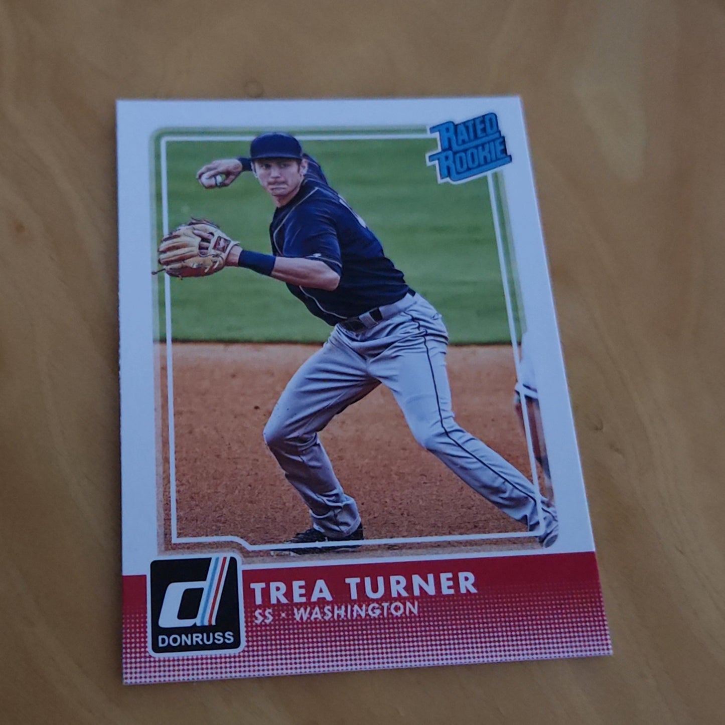 Panini Donruss Rated Rookie Trea Turner #33