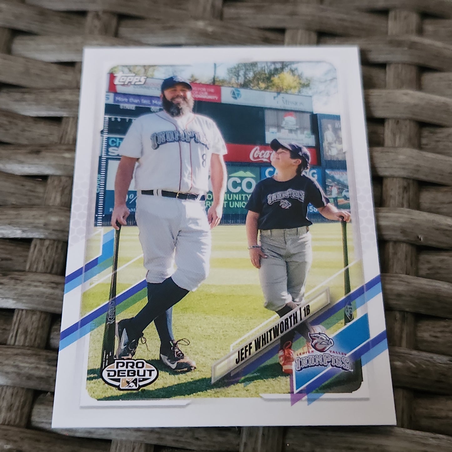 Topps Pro Debut Jeff Whitworth #MYPDW-1