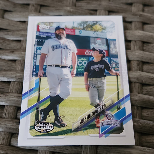 Topps Pro Debut Jeff Whitworth #MYPDW-1