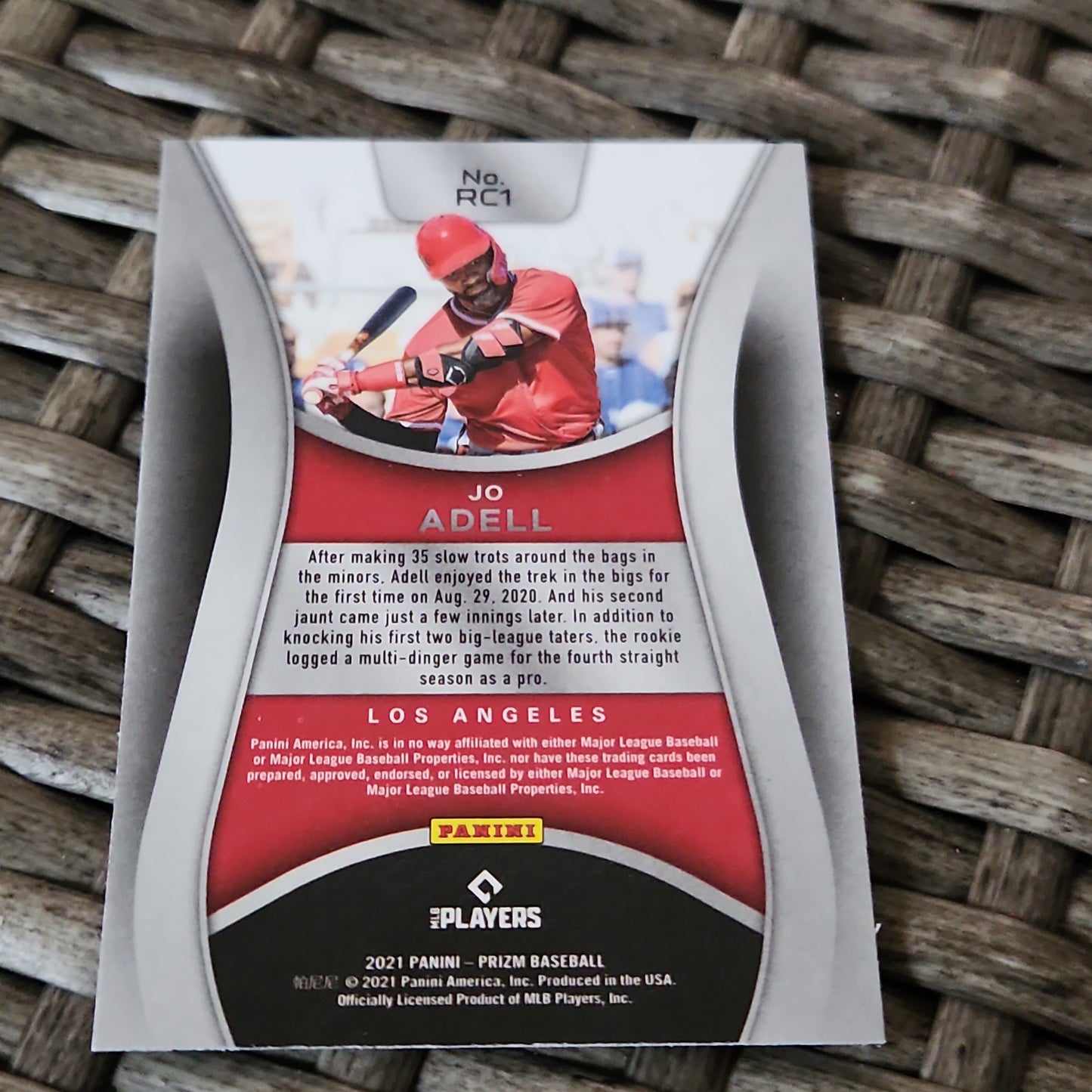 Panini Prizm Rookie Class Jo Adell #RC1