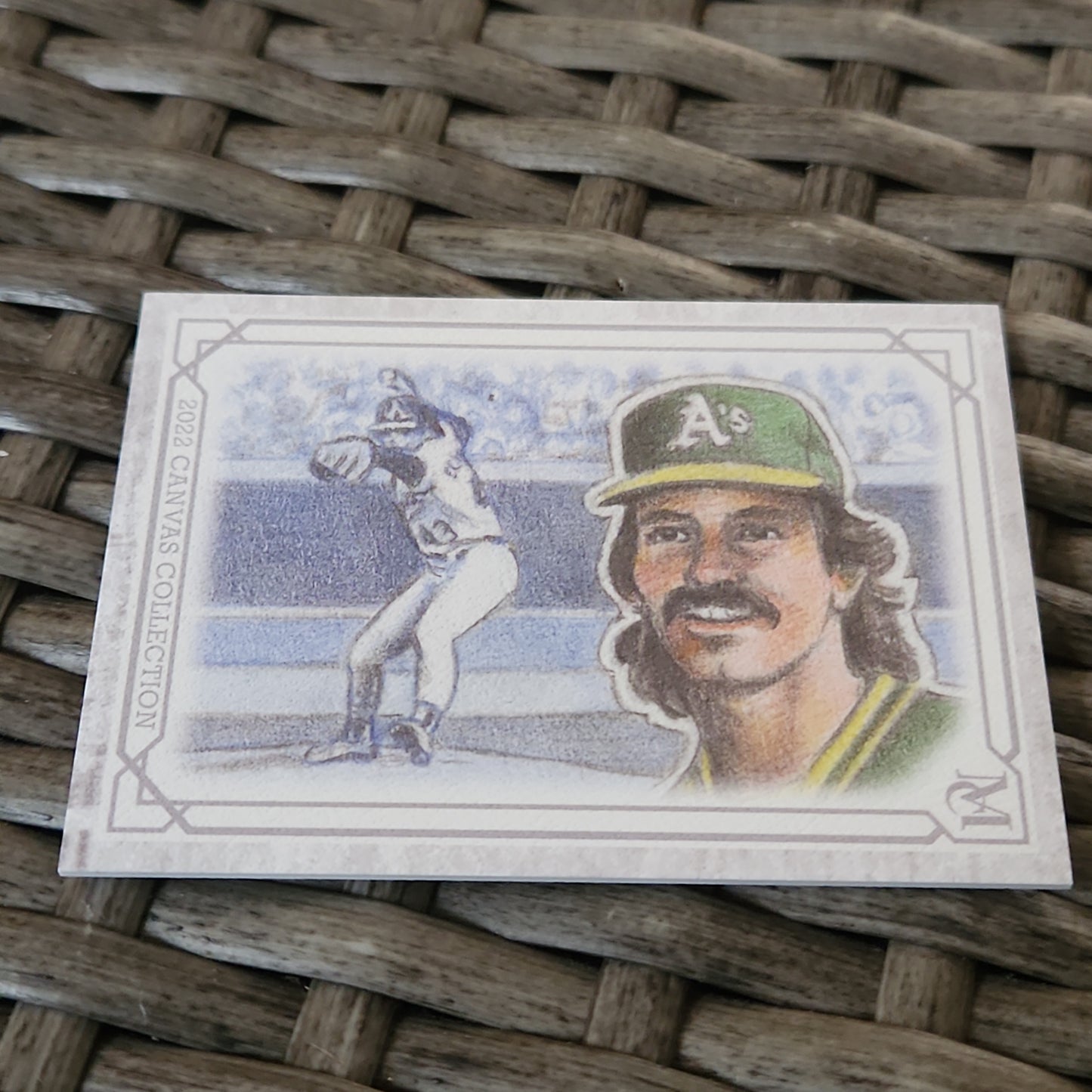 Topps MC Canvas Collection Dennis Eckerley #CCR-39
