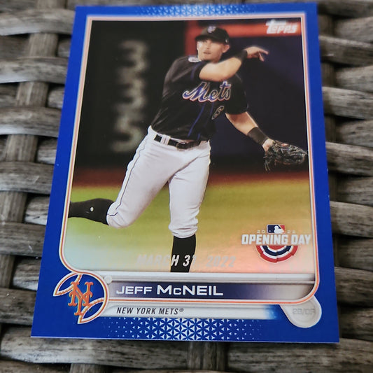 Topps Blue Openning Day Jeff McNeil #4