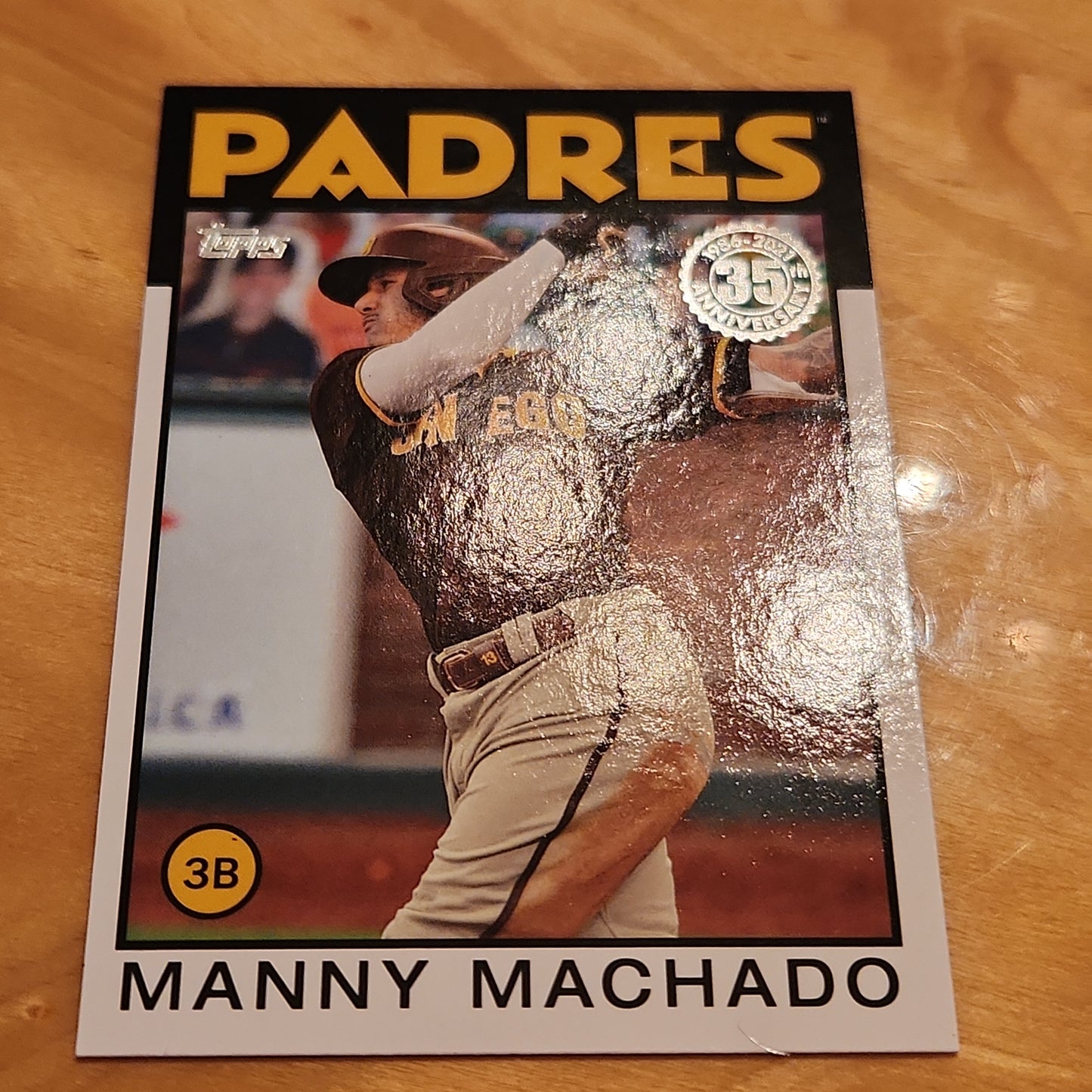 Topps 35th Anniversary Manny Machado #86B-37
