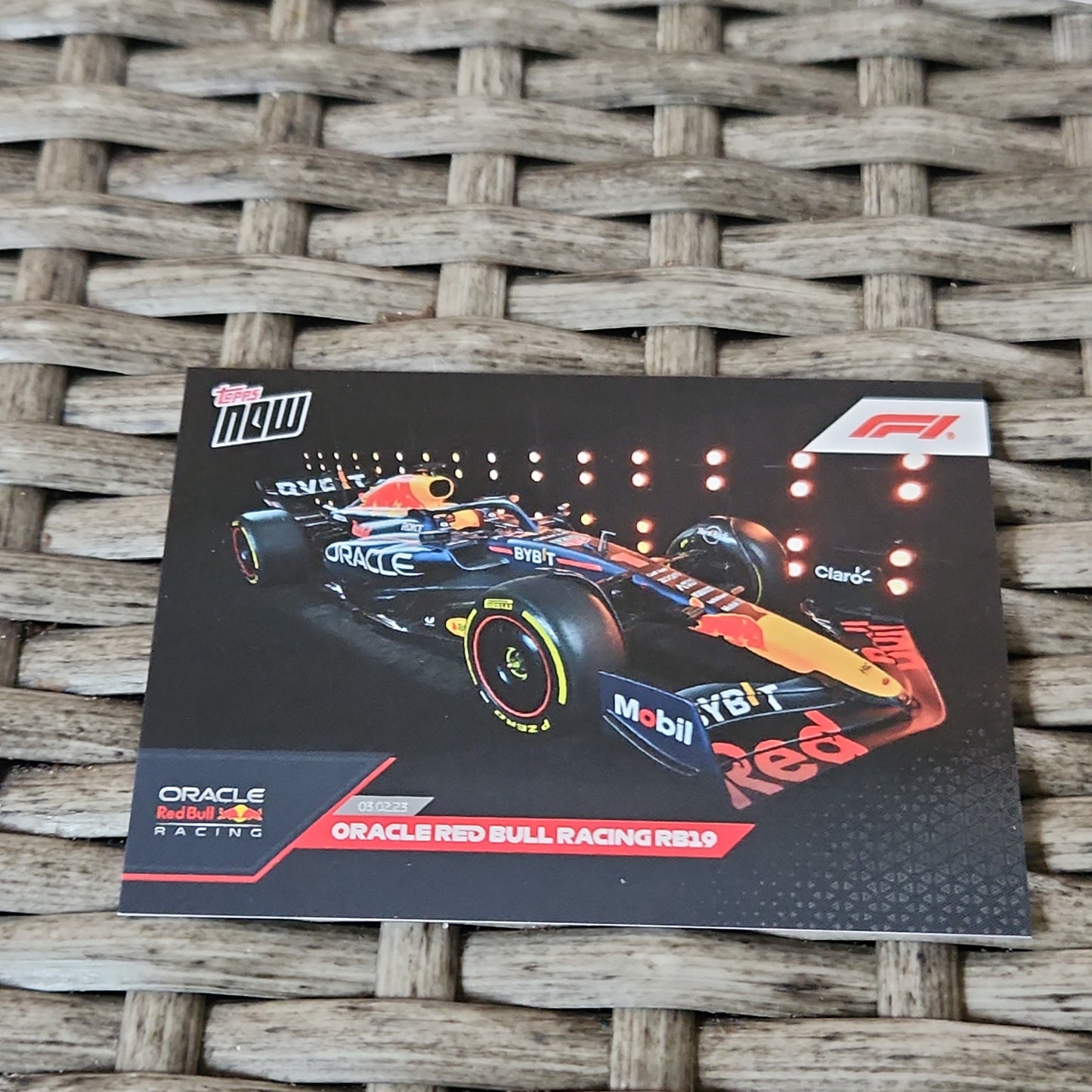 Topps Now Oracle Red Bull Racing RB19 #P002