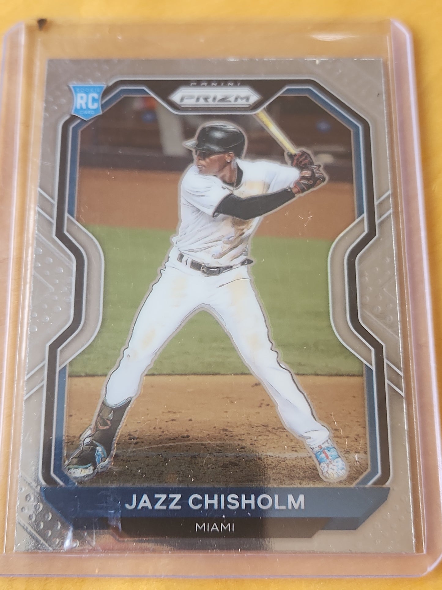 2021 Panini Prizm Baseball Jazz Chisholm RC #136 Miami Marlins