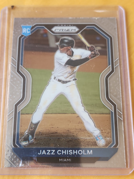 2021 Panini Prizm Baseball Jazz Chisholm RC #136 Miami Marlins