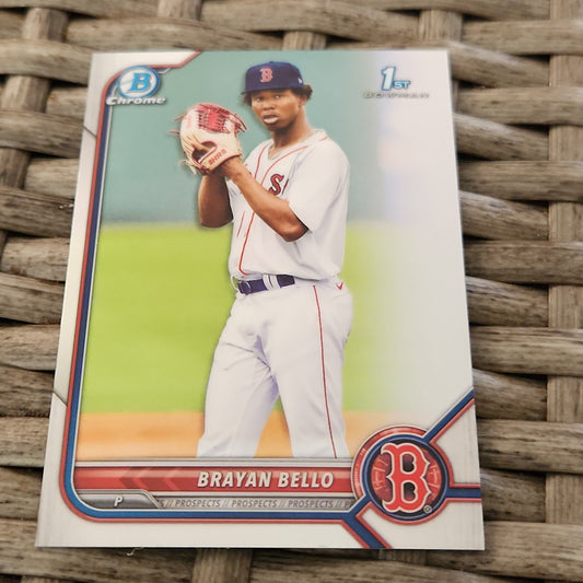 Topps 1st B Chrome Bryan Bello #BCP-107