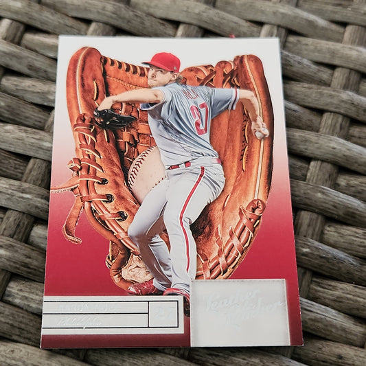 Panini Leather & Lumber Aaron Nola #29
