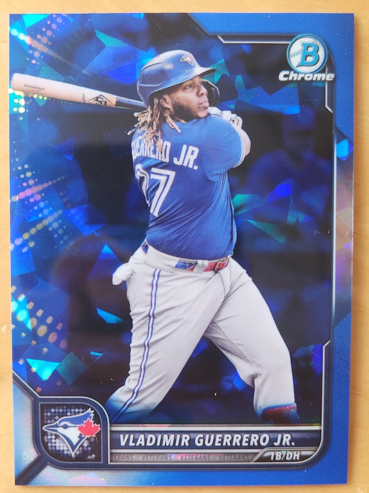 2022 Topps Bowman Vladimir Guerrero Jr. Veteran Spahire #55 Toronto Blue Jays