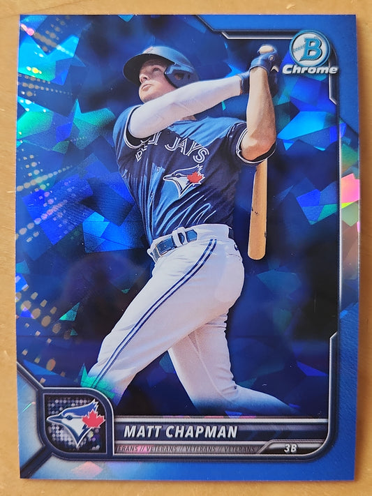 2022 Topps Bowman Matt Chapman Veteran Spahire #38 Toronto Blue Jays