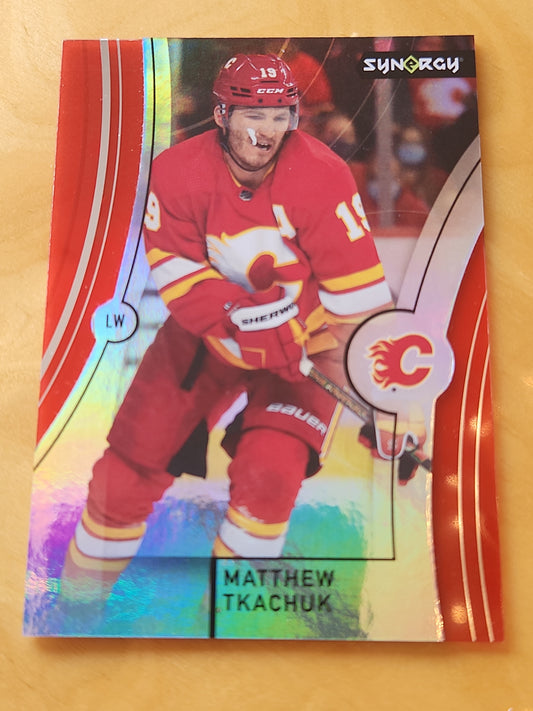 2021-22 Upper Deck Synergy Matthew Tkachuk #16 Calgary Flames