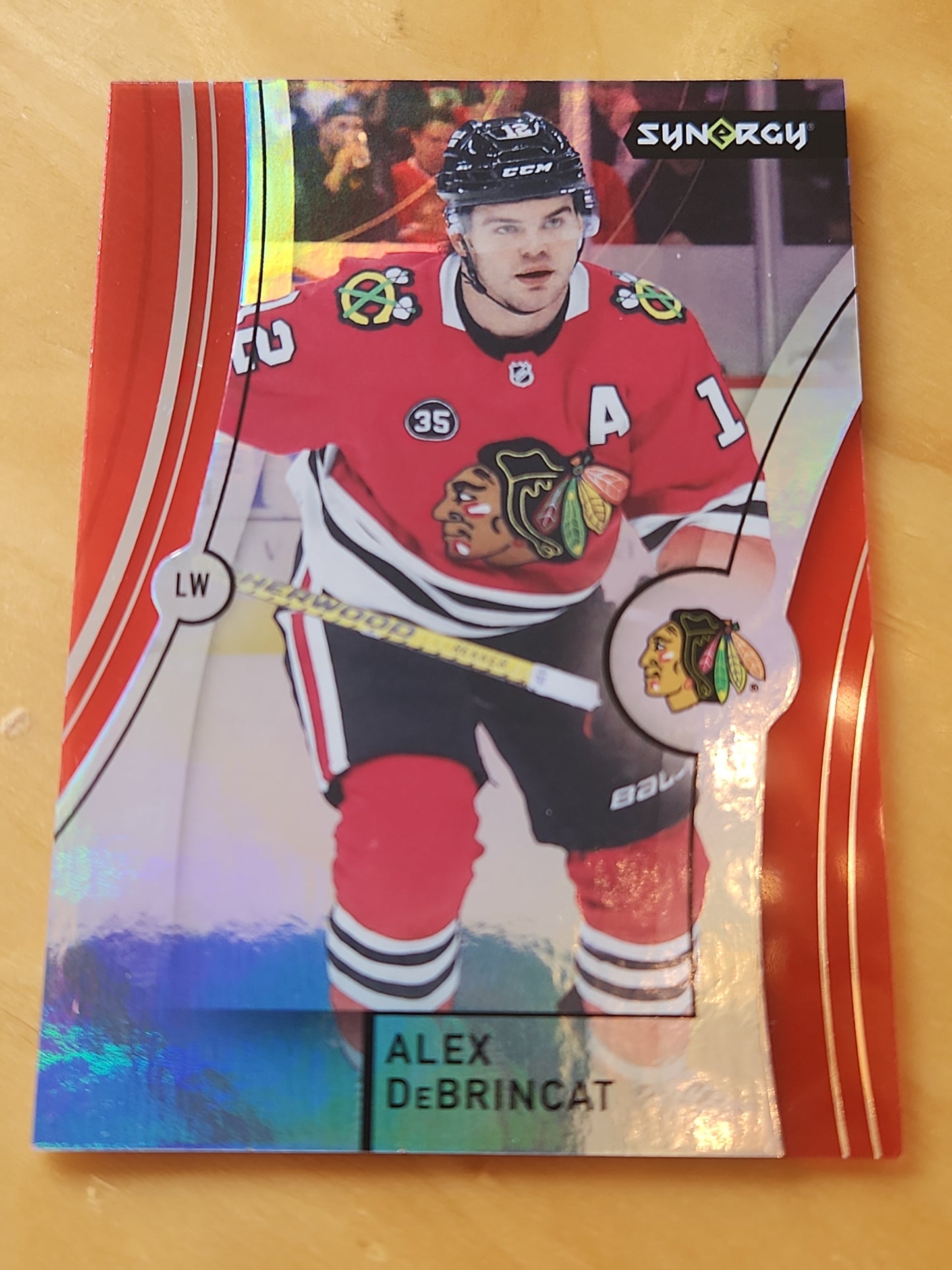 2021-22 Upper Deck Synergy Alex DeBrincat Refractor #53 Chicago BlackHawks