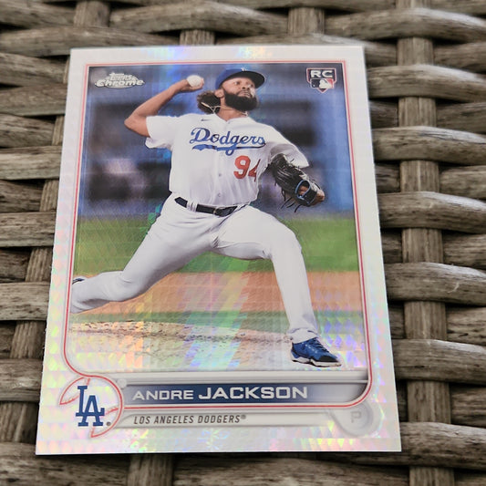 Topps Chrome Refractor Andre Jackson RC #121