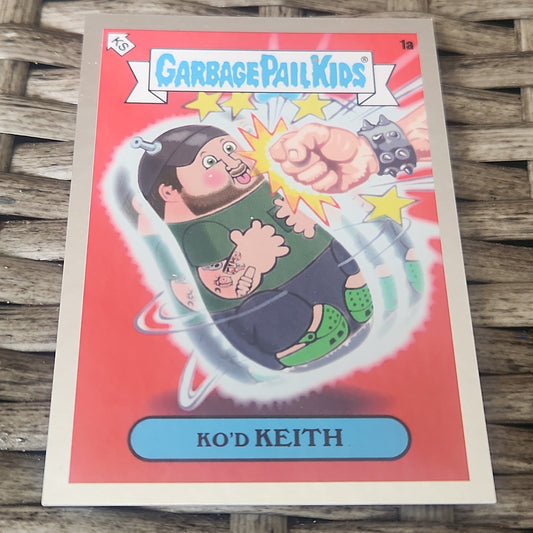 Topps Chrome Garbage Pail Kids X Keith Shore Ko'D Keith #1a