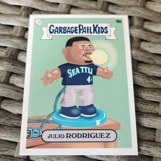 Topps Garbage Pail Kids X Keith Shore MLB Juilo Rodriguez #10c