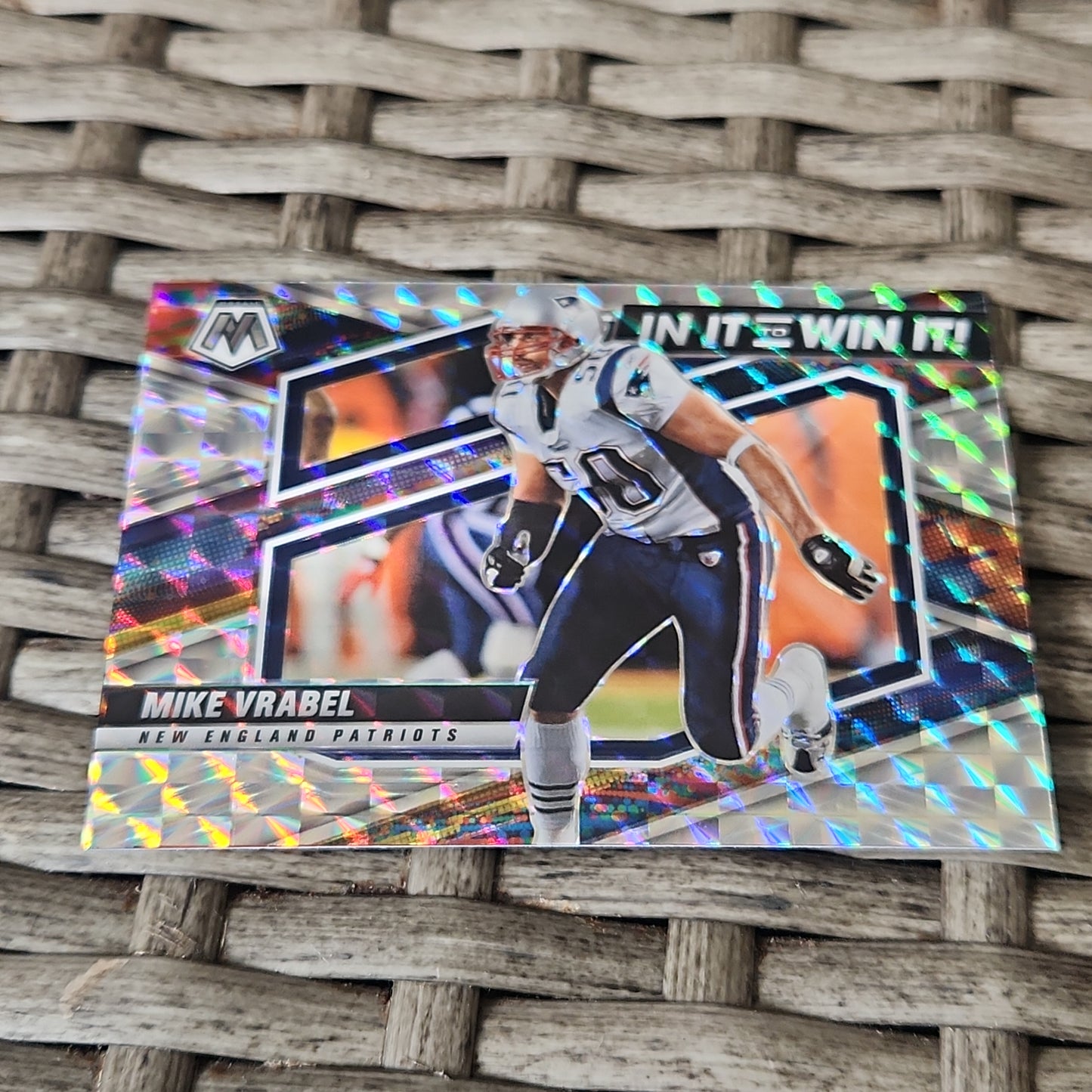 Panini Mosiac Prizm In It To Win It! Mike Vrabel #SB-14