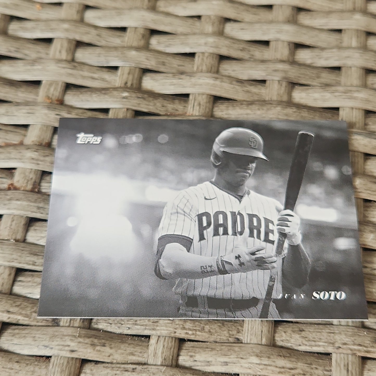 Topps Black & White Juan Soto #49