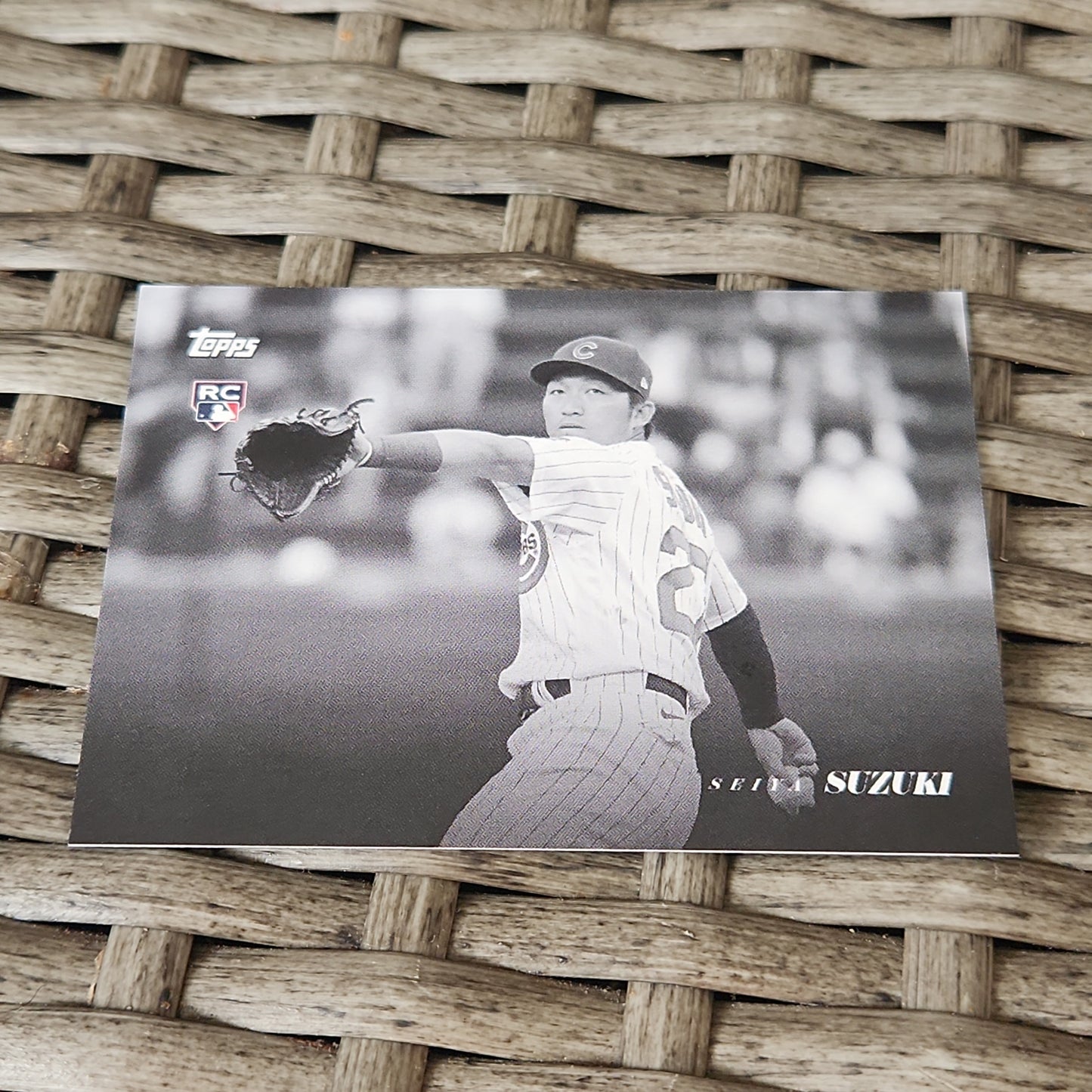 Topps Black & White Seiya Suzuki RC #71
