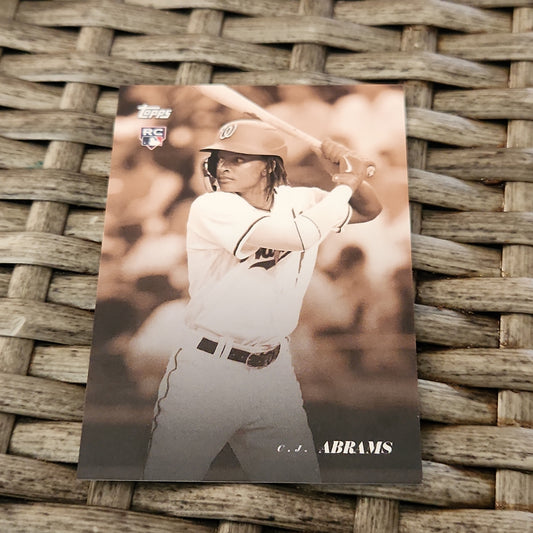 Topps Brown C.J. Abrams RV 39/75 #8