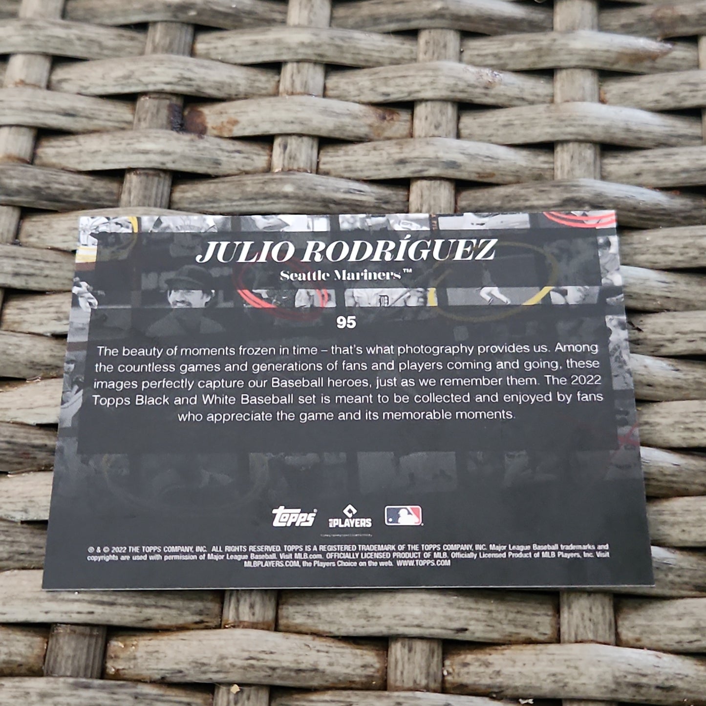 Topps Black & White Juilo Rodríguez RC #95