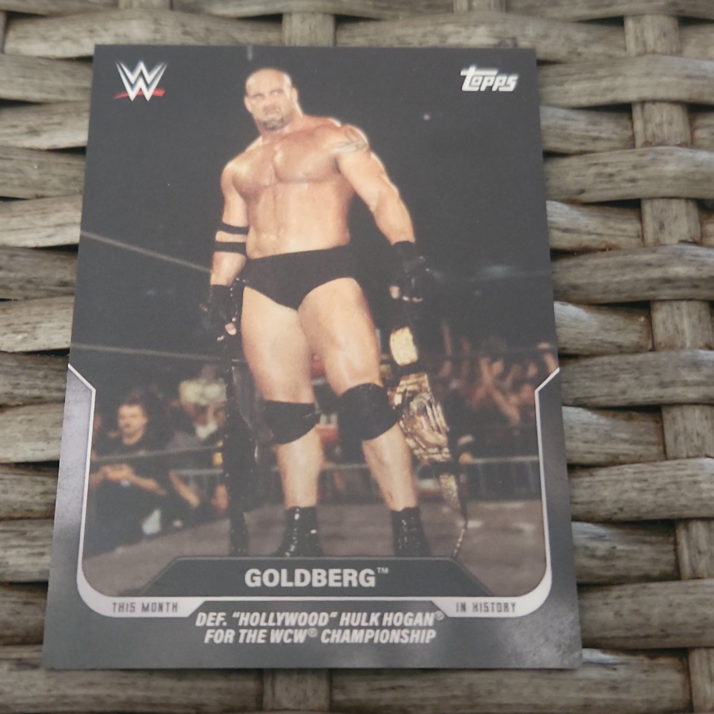 Topps WWE WCW Monday Nitro Goldberg #23