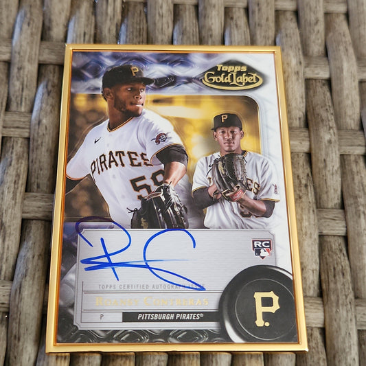 Topps Gold Label Roansy Contreras RC Auto #FA-RC