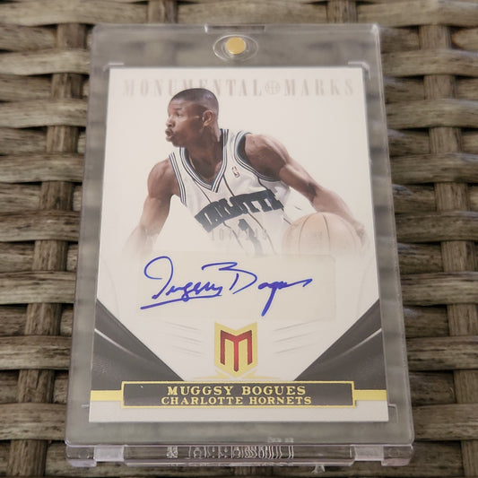 Panini Monumental Marks Muggsy Bogues Auto 107/149 #32