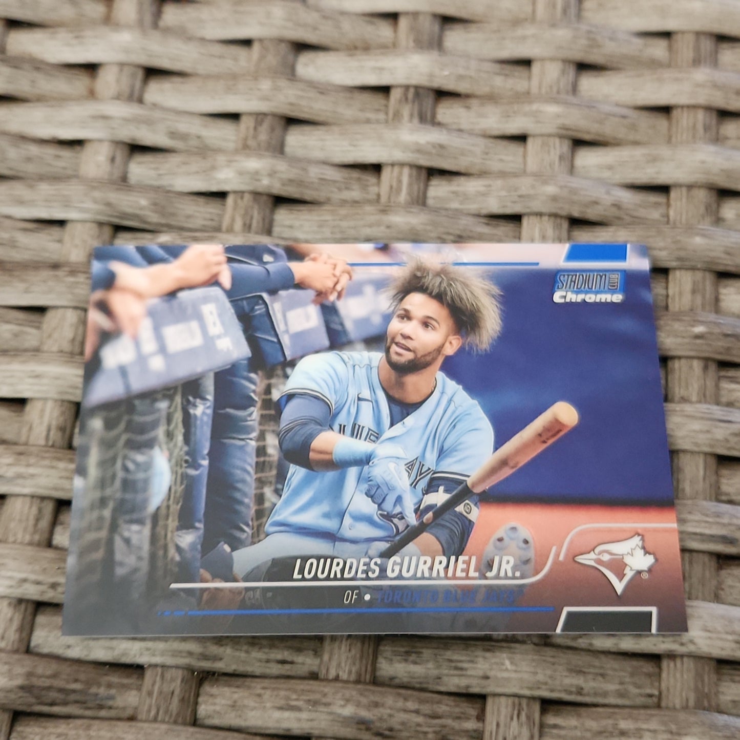 Topps Stadium Chrome Blue Lourdes Gurriel Jr. 012/199 #165