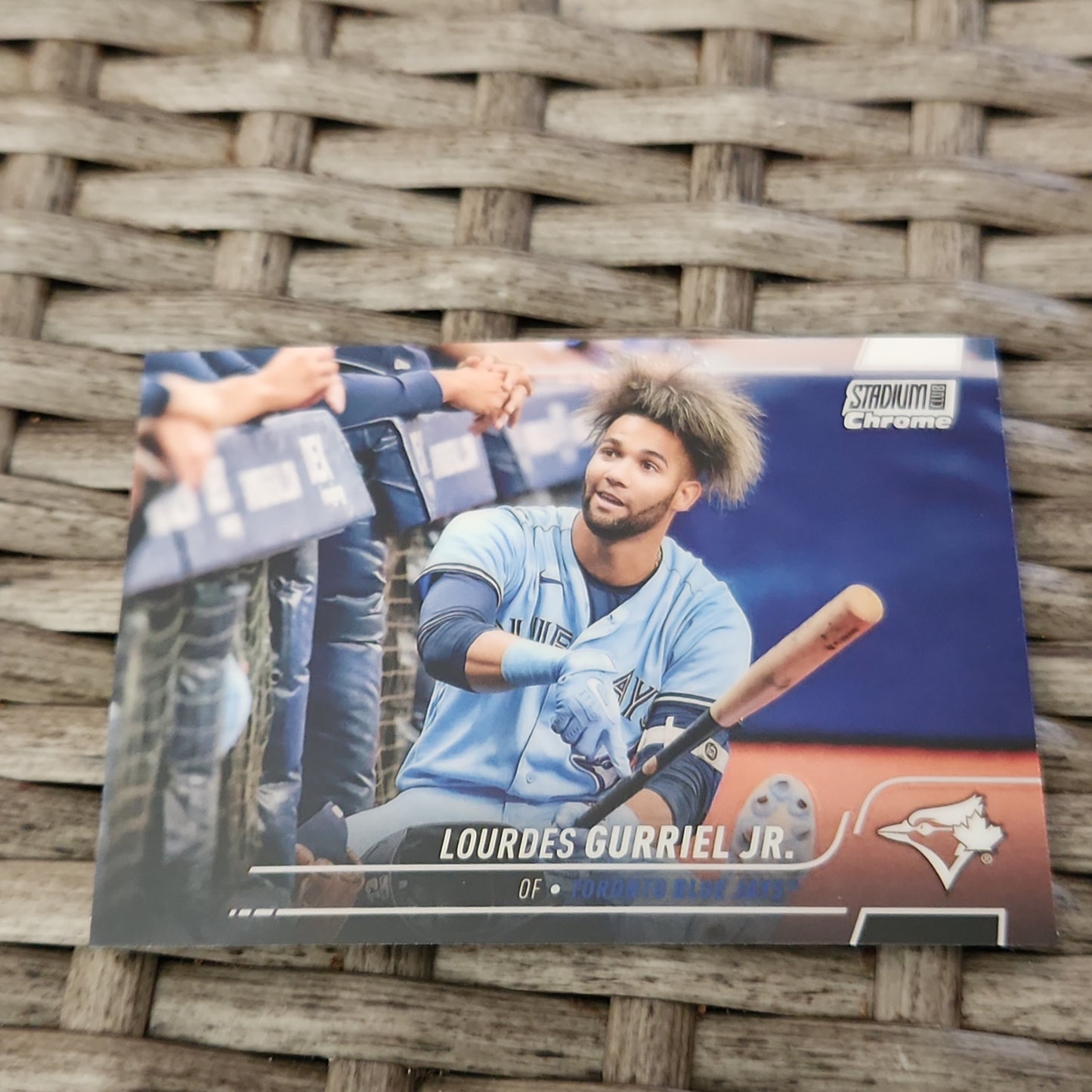 Topps Stadium Chrome Refractor Lourdes Gurriel Jr. #165
