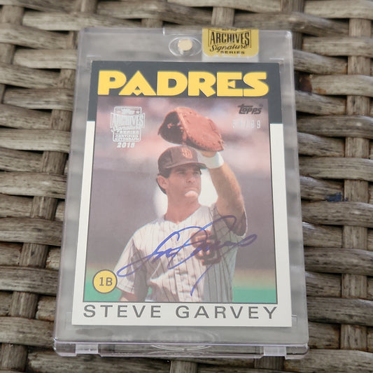 Topps Archives Signature Series Steve Garvey Auto 54/99 #660