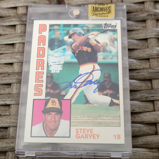 Topps Archives Signature Series All-Star Steve Garvey Auto 12/47 #380