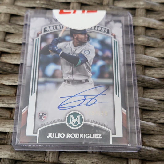 Topps MC Archive Autographs Juilo Rodriguez RC Auto 115/199 #AA-JRO