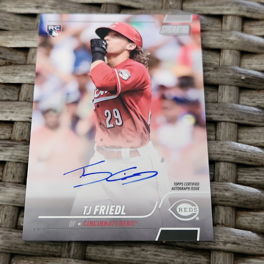 Topps Stadium Club TJ Fridel RC Auto #SCBA-TF