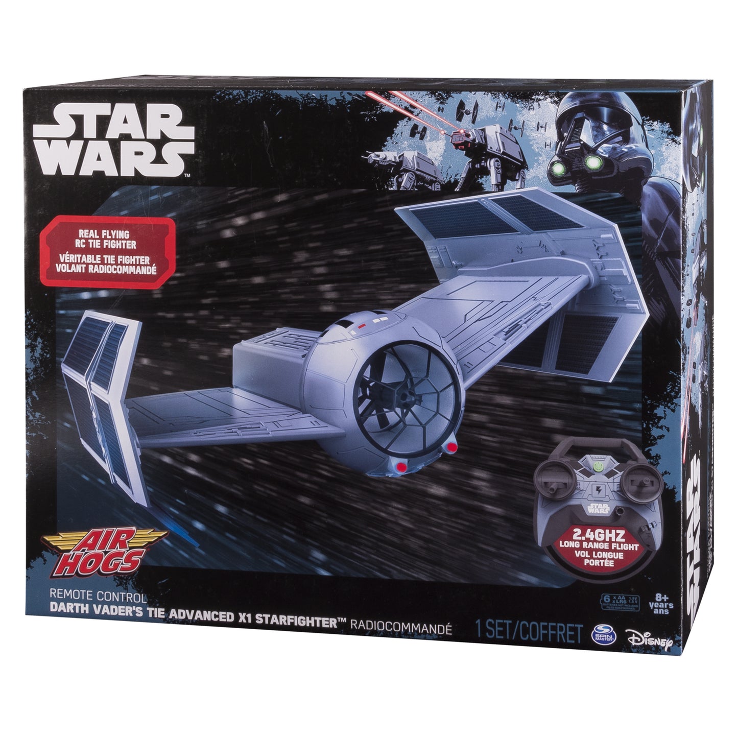 Air Hogs Real Flying RC  Tie Fighter.