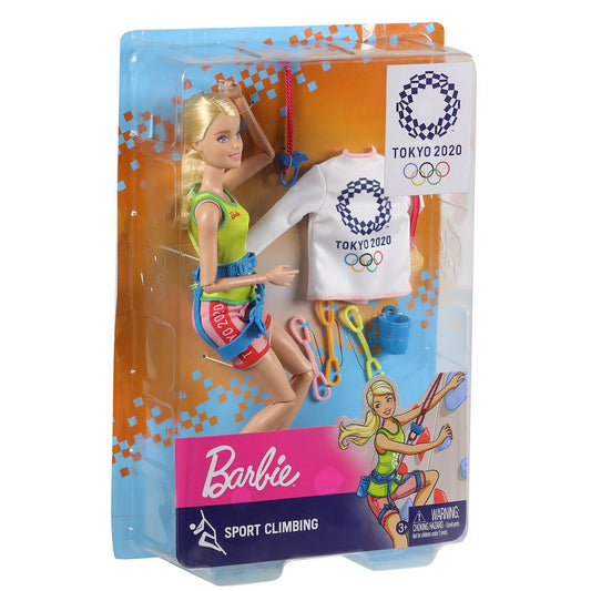 Tokyo 2020 Barbie sports climbing