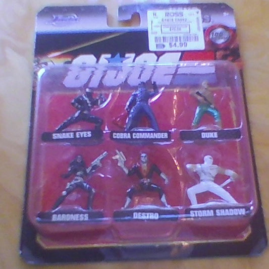 6 figure Die-Cast GI Joe set