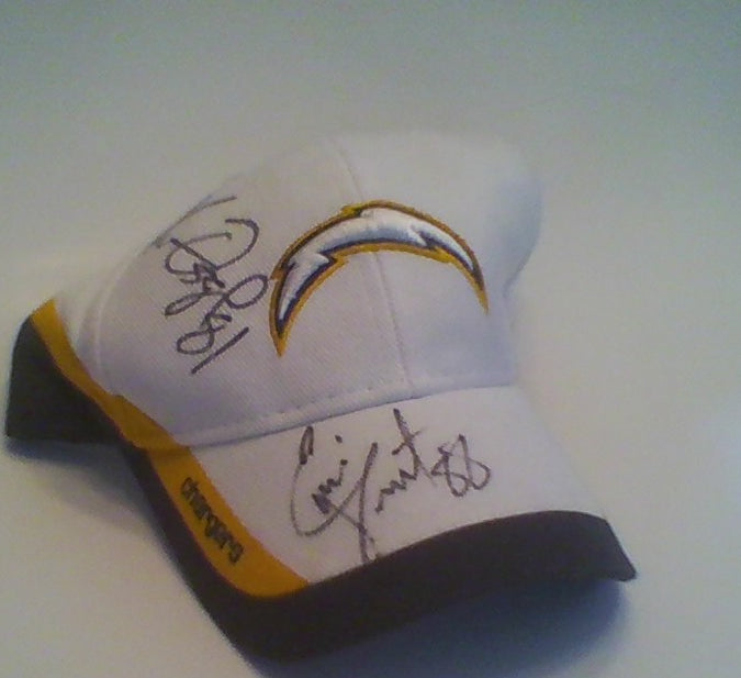Autographed Chargers Hat