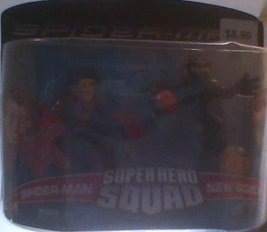 Spider-Man and New Goblin Super Hero Squad