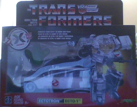 The Transformers 35th anniversary Ghostbusters Transformer Autobot
