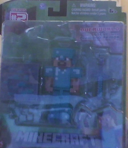 Mincraft Over World Steve with Diamond Armor