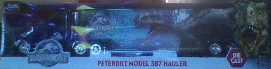 Jurassic World Peterbilt Model 387 Die Cast