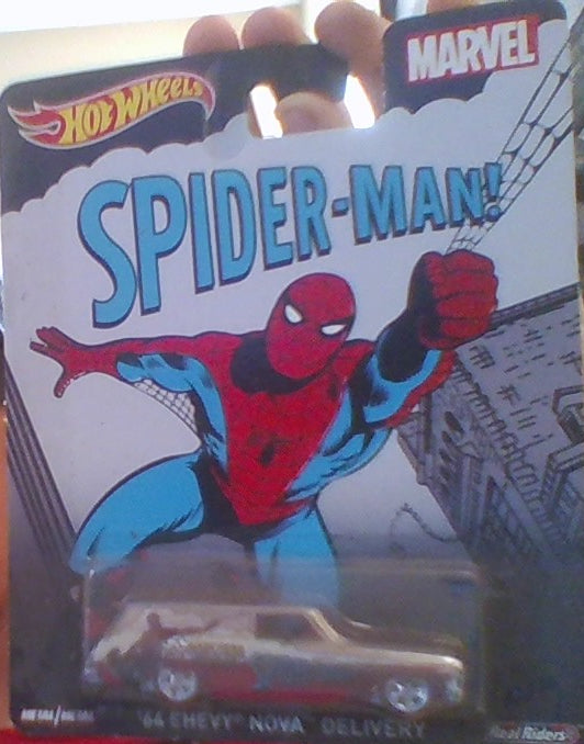 HotWheels Spider Man '64 Chevy Nova Delivery