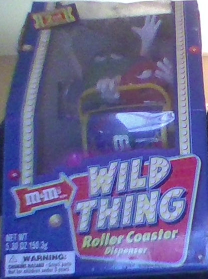 M&M Wild Thing Roller Coaster Dispenser