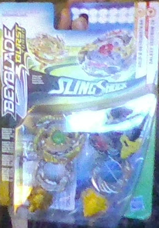 Beyblade Burst Sling Shock Gold-X Betromoth B4 and Galaxy Zeutron Z4