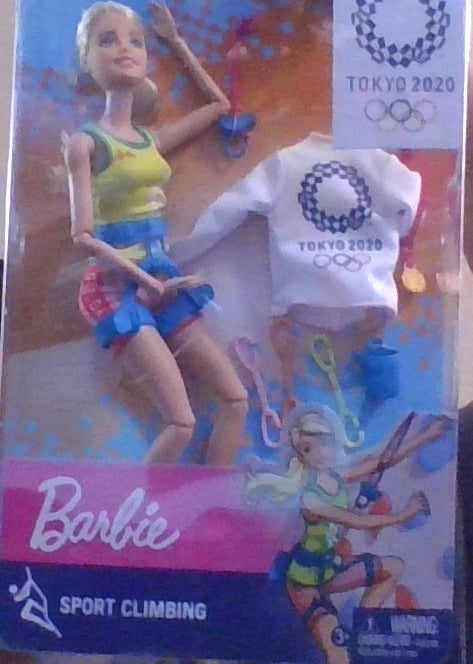 Sport Climbing Barbie Doll