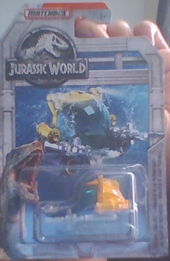 Match Box Jurassic World Deep Dive Submarine