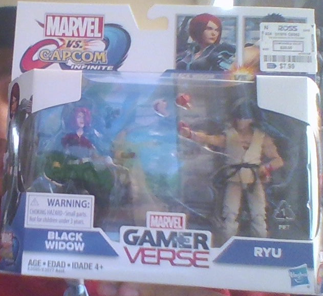 Gamer Verse Marvel vs Capcom Infinite Black Widow vs RYU