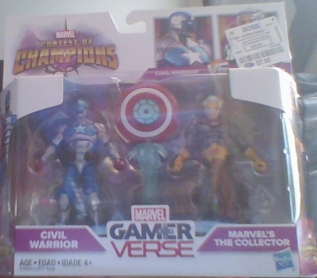 Gamer Verse Contest of Champions Civil Warrior vs Marvels the Collectors